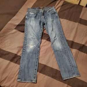 Men's Blue Jeans Lucky Straight Waist 30 Length 30 Pants